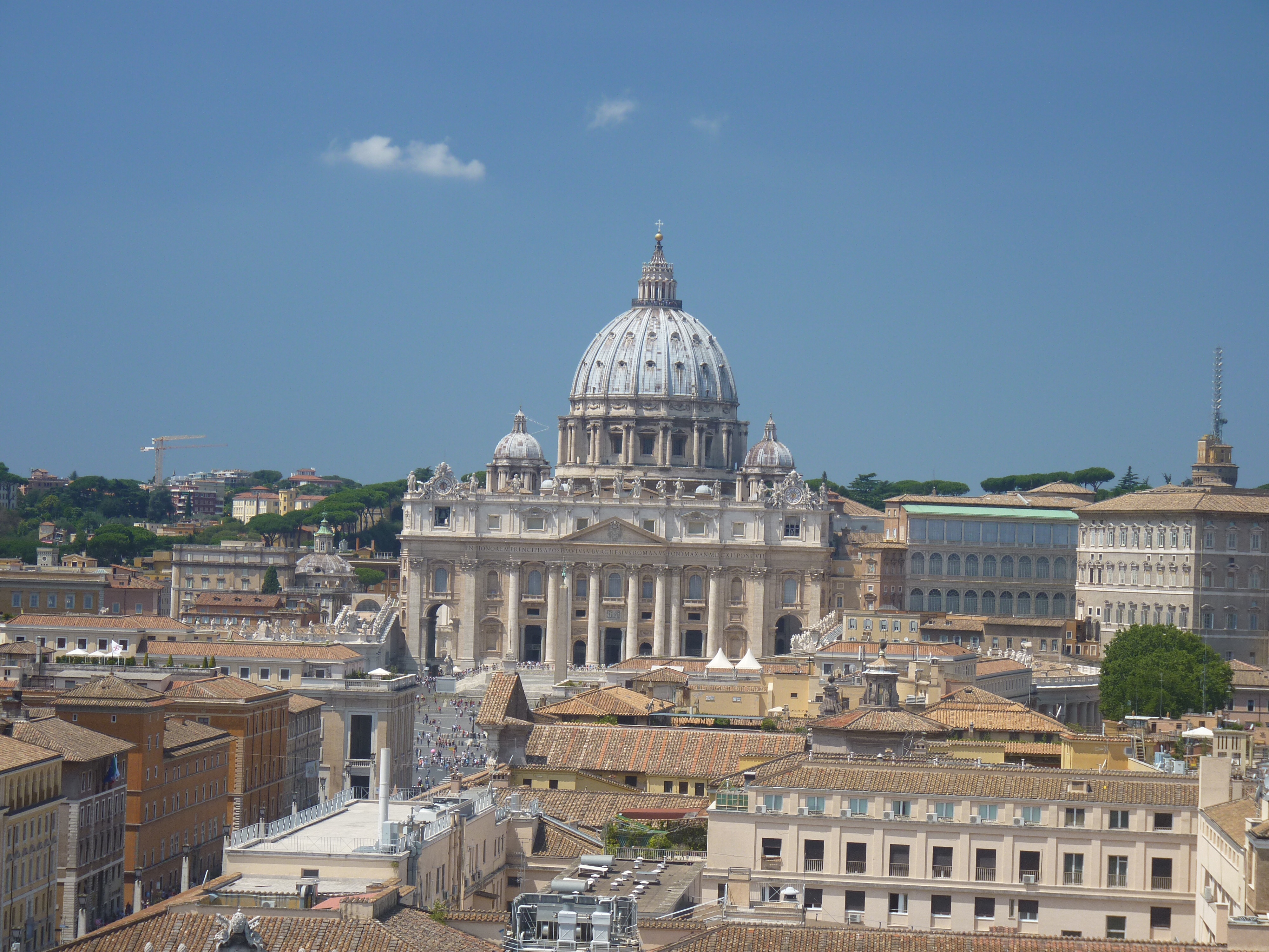 Italy Day 17 – Lunch with the Pope
